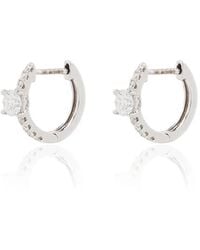 Anita Ko - 18Kt Diamond-Embellished Earrings - Lyst