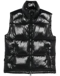 Save The Duck - Padded Zip-Up Vest - Lyst