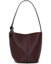 JW Anderson - Small Corner Leather Bucket Bag - Lyst