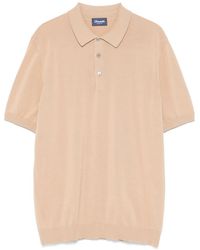 Drumohr - Cotton Polo Shirt - Lyst