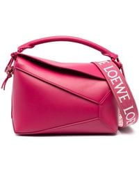 Loewe - Small Puzzle Edge Leather Tote Bag - Lyst