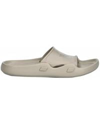 Emporio Armani - Logo-Print Slides - Lyst