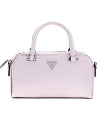 Guess - Sac Cabas Arnela À Fini Verni - Lyst