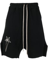 Rick Owens X Champion - Bermudas con logo bordado - Lyst