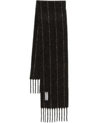 Our Legacy - Pinstriped Fringe Scarf - Lyst