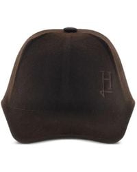Herno - Logo-Embroidered Wool Baseball Cap - Lyst