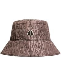 Rick Owens - X Moncler Quilted Bucket Hat - Lyst