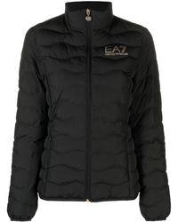 EA7 - Zip-up Sweatshirt - Lyst