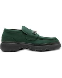 Burberry - Creeper Clamp Loafers - Lyst