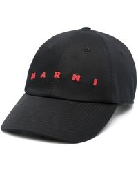 Marni - Baseballkappe mit Logo-Stickerei - Lyst