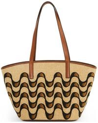 FARM Rio - Raffia Print Tote Bag - Lyst