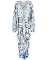 CAMILLA - T-Shape Floral Kaftan - Lyst