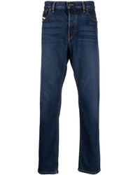 DIESEL - Halbhohe Slim-Fit-Jeans - Lyst