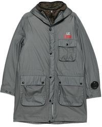 C.P. Company - Mille Hooded Coat - Lyst