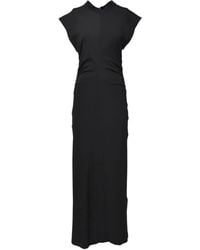 MSGM - Stretch-Cotton Maxi Dress - Lyst