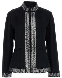 Irie - Stud-Embellished Stand-Up Collar Jacket - Lyst