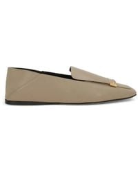 Sergio Rossi - Sr Evolv Logo-Detail Leather Loafers - Lyst