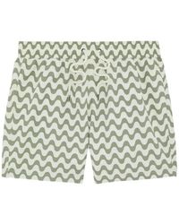 Frescobol Carioca - Copacabana Print Swim Shorts - Lyst