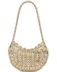 Rabanne - Borsa a tracolla '1969 moon' con dischi in ottone color oro donna - Lyst