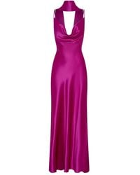 Nicholas - Cowl-Neck Maxi Dress - Lyst