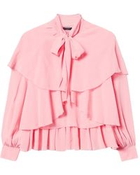 Twinset - Blusa con diseño de volantes - Lyst