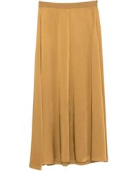 forte_forte - Pleated A-Line Skirt - Lyst