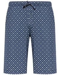 Hanro - Drawstring Patterned Shorts - Lyst