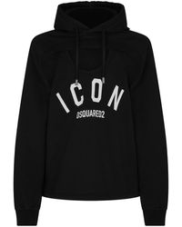 DSquared² - Hoodie mit Cut-Out - Lyst
