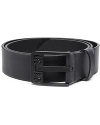 DIESEL - Cinturón Bluestar Ii De Piel - Lyst