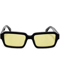 Palm Angels - Homer Rectangle-Frame Sunglasses - Lyst
