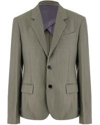Ferragamo - Single Breasted Tailored Blazer - Lyst