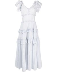 Needle & Thread - Robe longue à broderie anglaise - Lyst