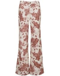 Cara Cara - Annie Floral-Pattern Trousers - Lyst