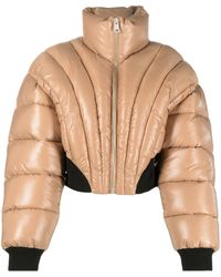 Mugler - Quilted Padded Jacket - Lyst