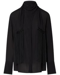 Liu Jo - Shirt With Scarf - Lyst