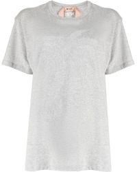 N°21 - T-Shirt mit rundem Ausschnitt - Lyst