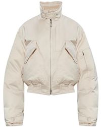 Victoria Beckham - Zip-Up Bomber Jacket - Lyst