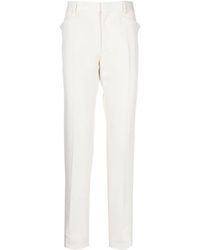 Tom Ford - Whipcord Atticus Tailored Classic Trousers Cream/white - Lyst
