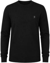 Uominitaliani - Logo-Embroidered Crewneck Sweater - Lyst