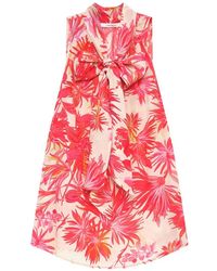 Maliparmi - Botanical Jungle Floral-Print Top - Lyst