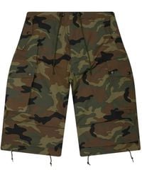 Needles - Woodland Ripstop Cotton Cargo Shorts - Lyst