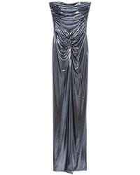 retroféte - Maytal Ruched Maxi Dress - Lyst