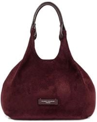 Gianni Chiarini - Sac Cabas Dua Format Moyen En Daim - Lyst