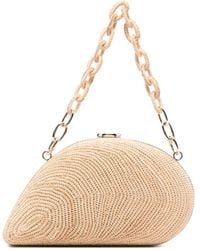 Jonathan Simkhai - Bridget Clutch Aus Raffiabast - Lyst