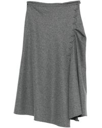 Victoria Beckham - スカラップ スカート - Lyst