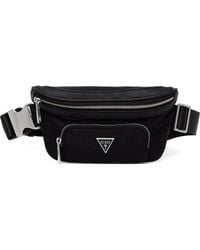 Guess - Milano Logo-Plaque Belt Bag - Lyst