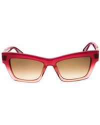 Furla - Rectangular-Frame Sunglasses - Lyst