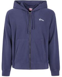 KENZO - Graphic-Print Zip-Up Hoodie - Lyst