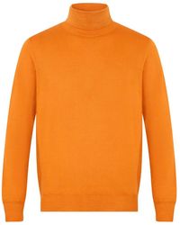 Fedeli - Langärmeliger Rollkragenpullover - Lyst