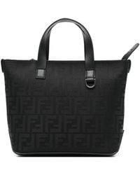 Fendi - Monogram-pattern Tote Bag - Lyst